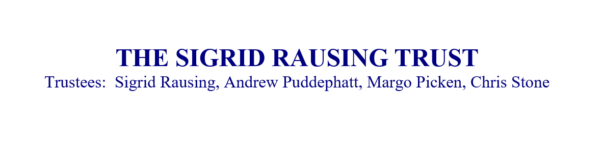 THE SIGRID RAUSING TRUST